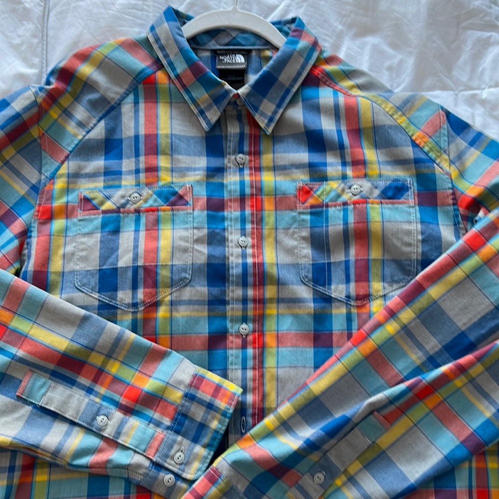 The North Face XL Dress Shirt - Long Sleeve. Like New. Few tiny holes